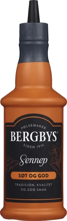 Bergbys Sennep 510g
