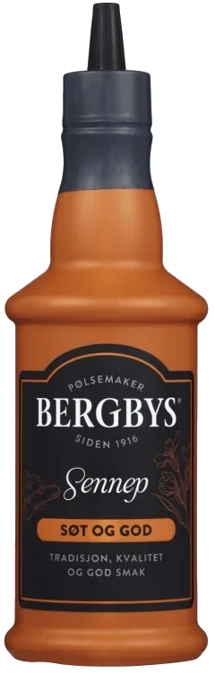 Sennep Søt 510g Bergbys