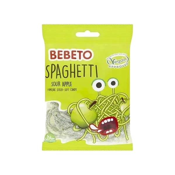 Spaghettisnører - Surt Eple