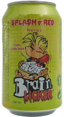 Brain Licker Sour Soda Strawberry 330 ml