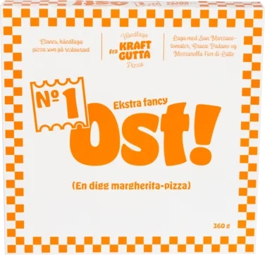 Pizza Kraftgutta med Ost 360g
