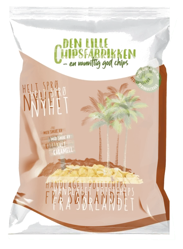 Chipsfabrikken Original Salt Karamell 150g