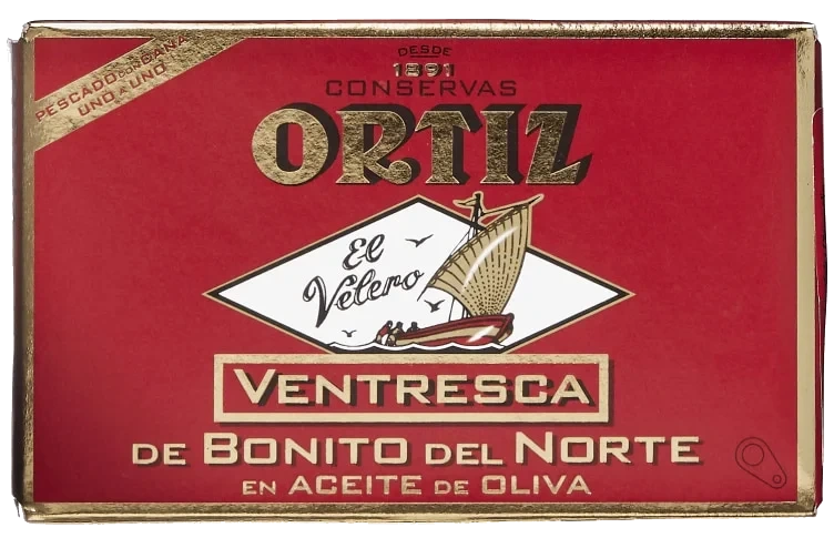 Tunfisk Olivenolje Hvit Filet 112g Ortiz