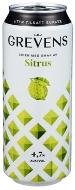 Grevens Cider Sitrus 0.50l bx