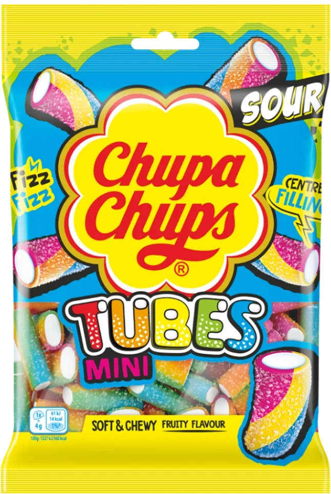 Chupa Chups Tubes Mini 120g