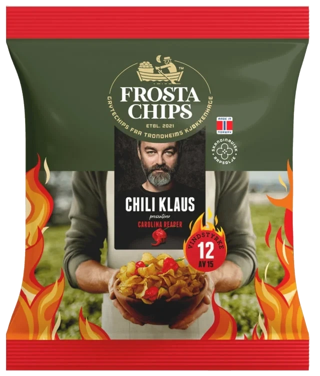 Chili Klaus Carolina Reaper 40g FrostaChips