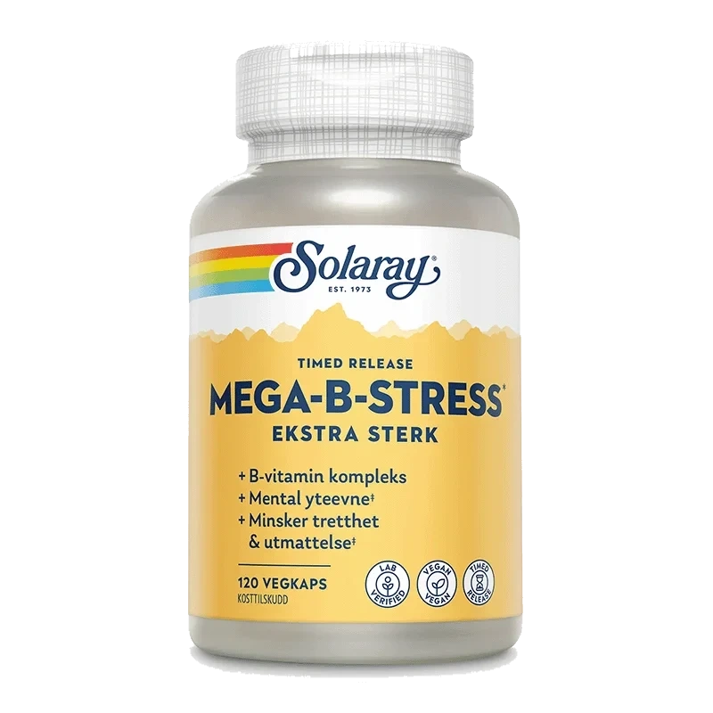 Solaray Mega-B-Stress Ekstra Sterk