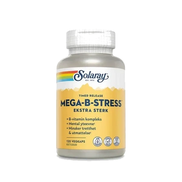 Solaray Mega-B-Stress Ekstra Sterk