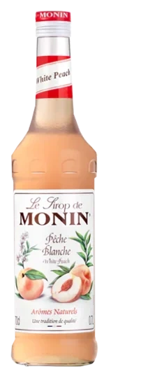 Monin Hvit Fersken Sirup 1l