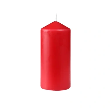 Kubbelys 13x6cm Rød 6pk