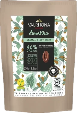 Amatika Vegansk Sjokolade 46% Hjemmebaking