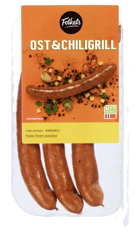 Ost&Chiligrill 270g Folkets