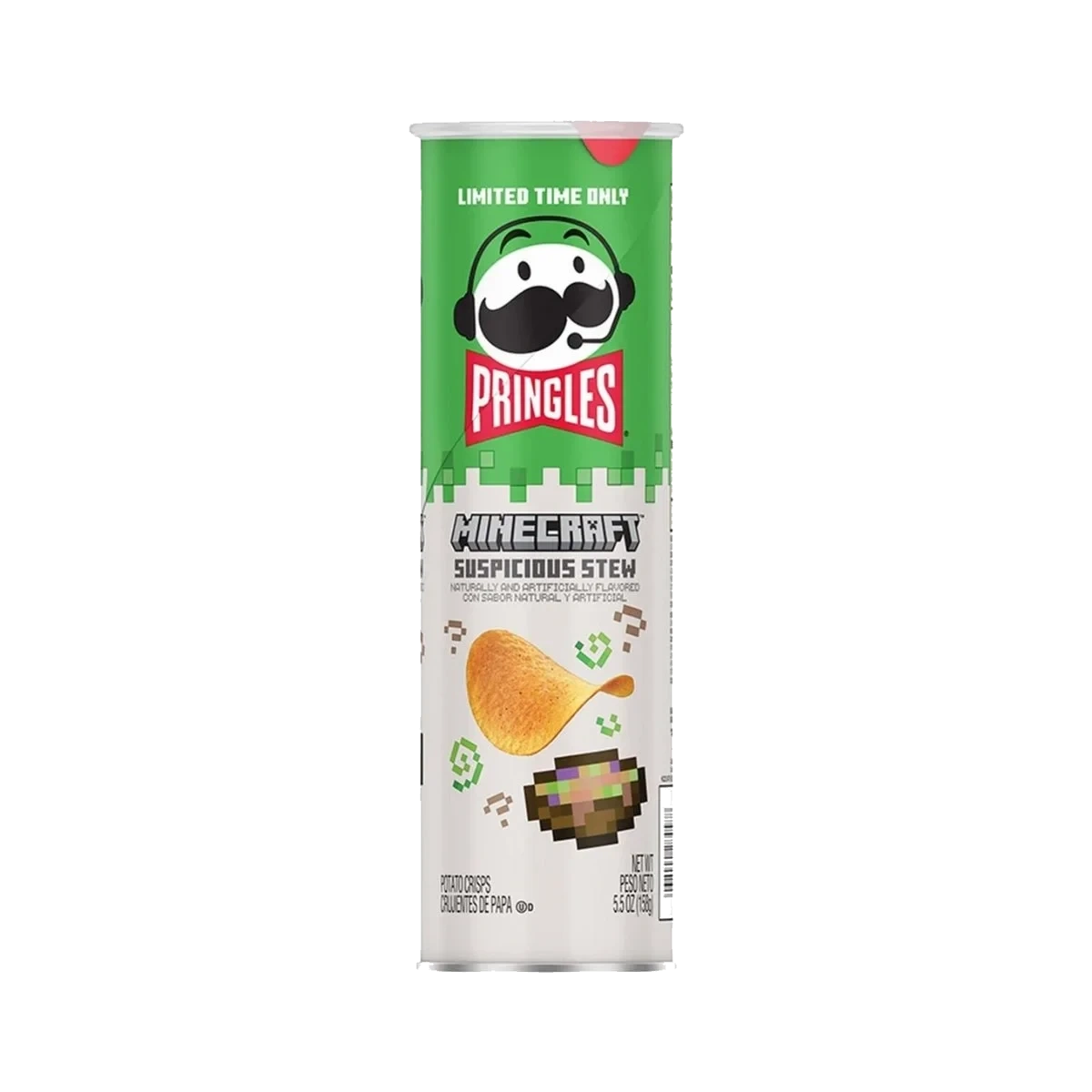 Pringles Minecraft Suspicious Stew Crisps 156g DATOVARE