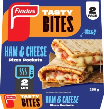 Tasty Bites Ham & Cheese 2x125g
