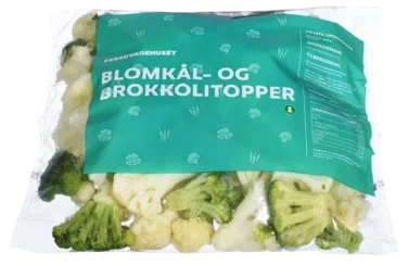 Ferskvarehuset Blomkål- og Brokkolitopper 1500g