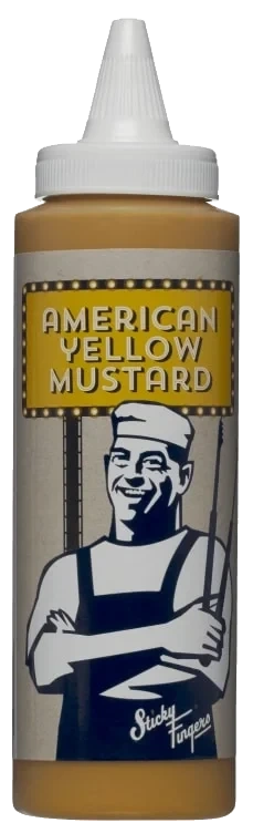 Mustard American Yellow 237g Sticky Fingers