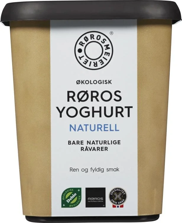 Øko Røros Yoghurt Naturell Beger 500g
