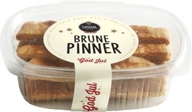 Brunepinner, 150g