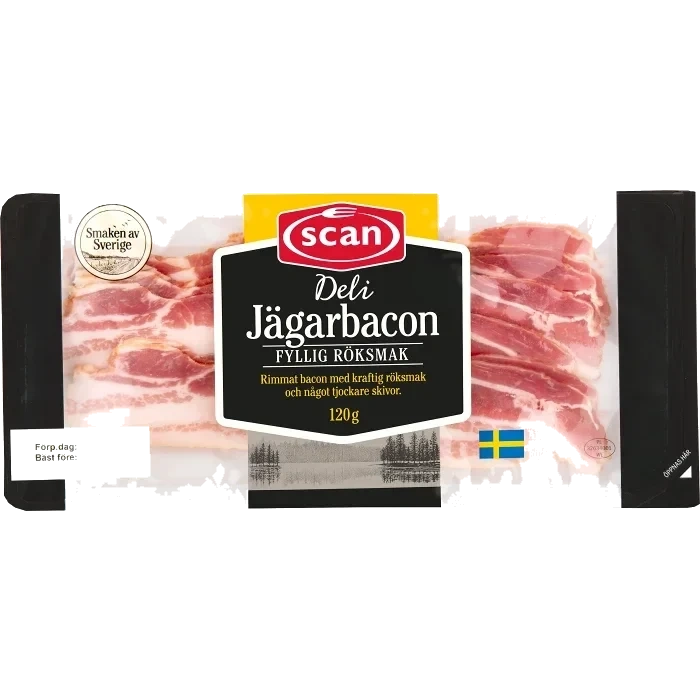 Jägarbacon Deli 120g Scan