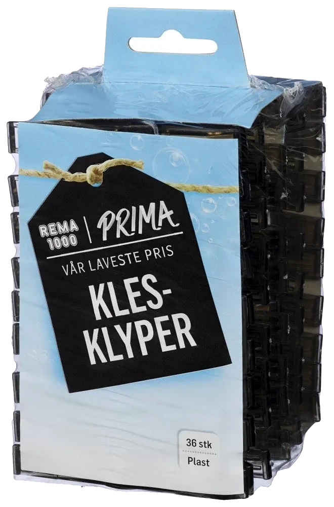 Klesklyper i plast