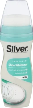 Silver Shoe Whitener - Shoe Liquid - White - 75 ml