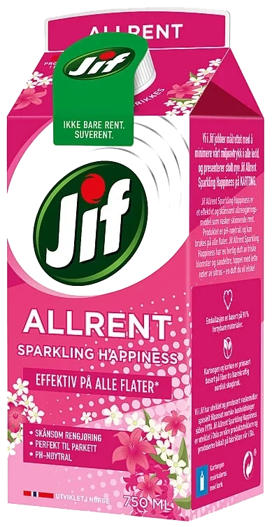 Jif Allrent Sparkling Happiness 750ml