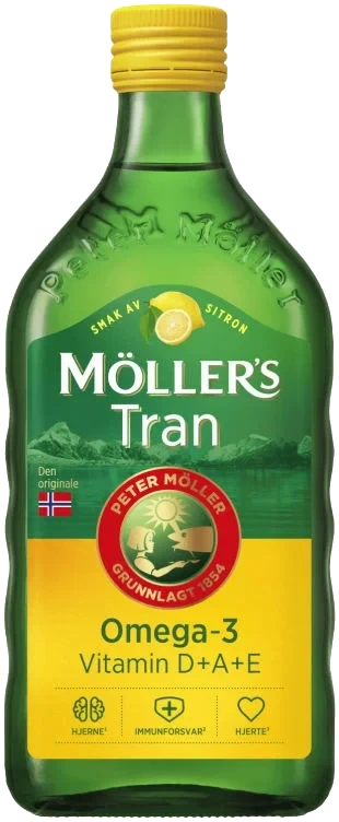 Möllers Tran 500ml Sitron