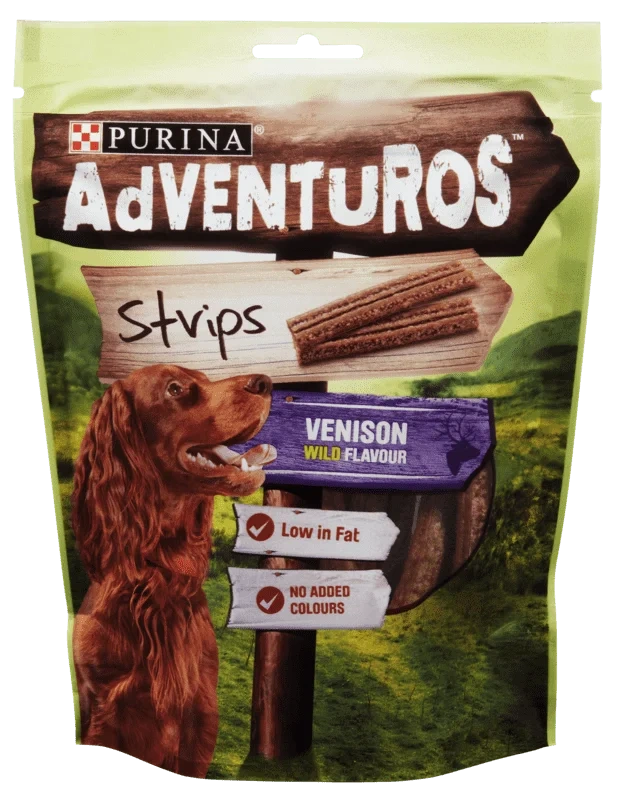 Adventuros Strips 90g Purina