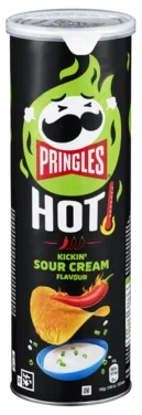 Pringles Hot Kickin' Sour Cream 160g