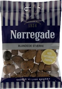 Nørregade Blandede Stærke 115g
