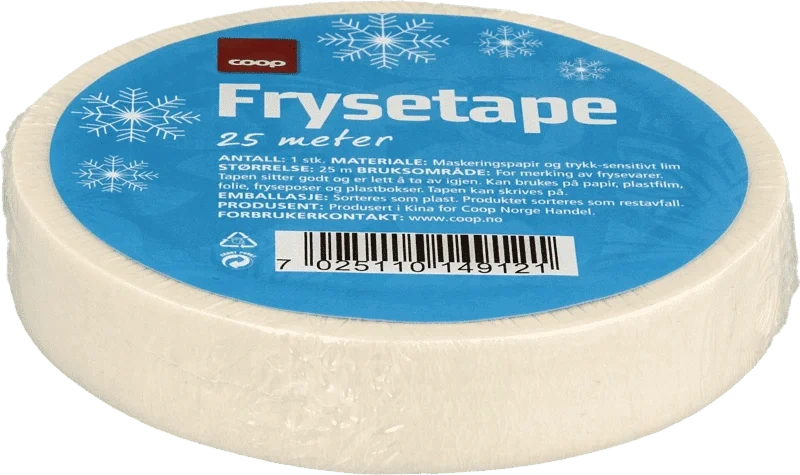 Frysetape 25m Coop