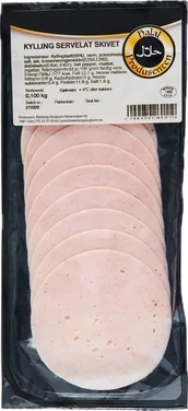 Servelat 100g Halal Åkeberg Skoglunn