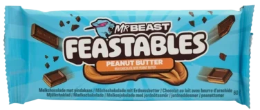 Mr Beast Feastables Peanut Butter 60 g