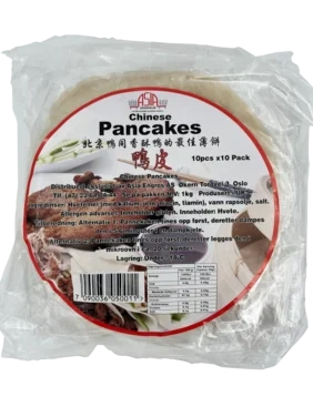 Frozen Duck Pancakes Stor Pastry (10 X 10sheets)
