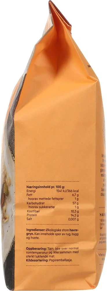 Store havregryn økologisk