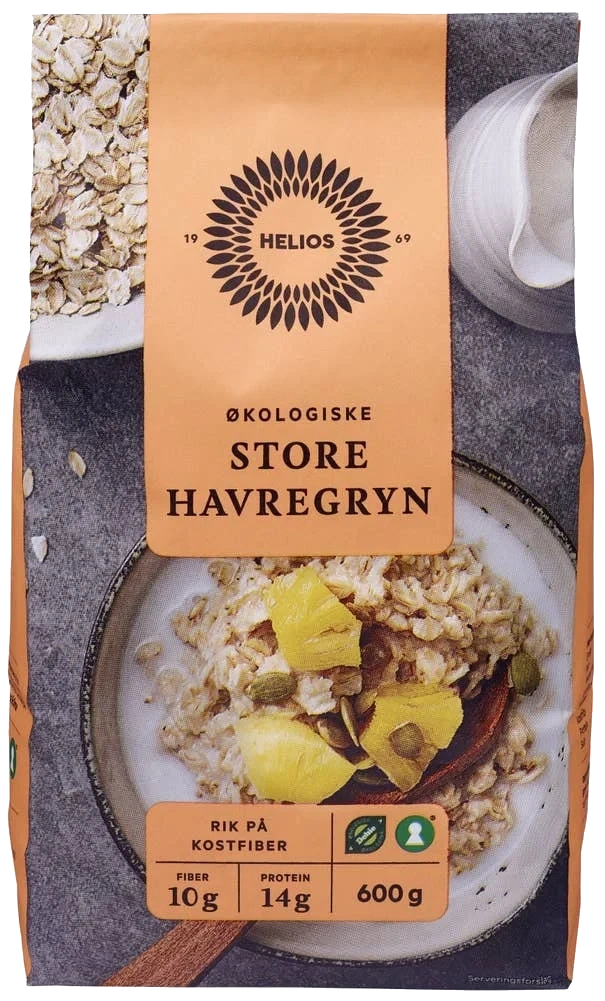 Store havregryn økologisk