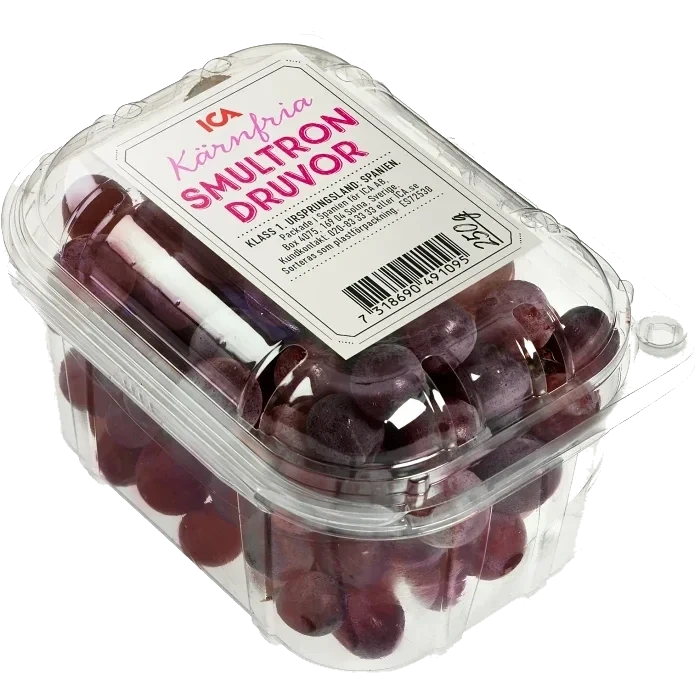 Smultrondruvor 250g Klass 1 ICA