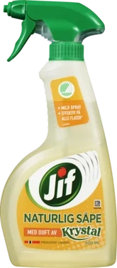 Jif Naturlig Såpe Spray Krystal 500ml