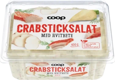 Coop Påleggsalat Crabstick 400 g