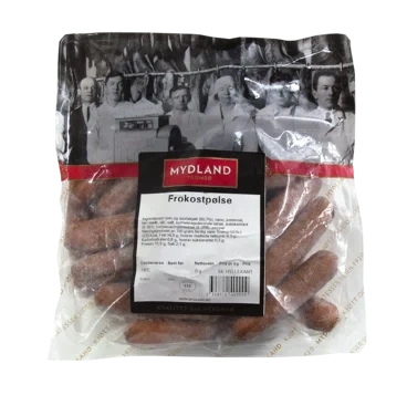 Frokostpølser Grov 1000g Mydland