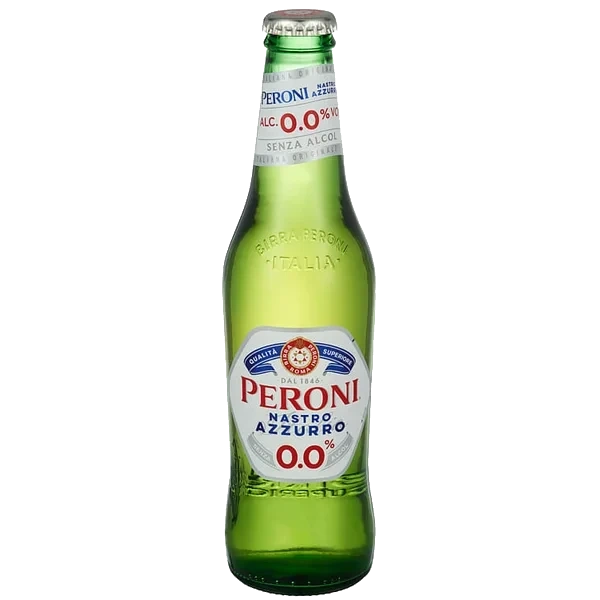 Peroni Nastra Azzurro 0,0% 0,33l flaske