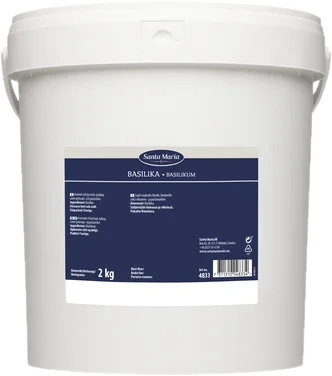 Basilikum i Spann 2kg Santa Maria