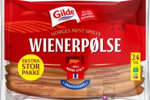 Wienerpølse 1,56kg Pk