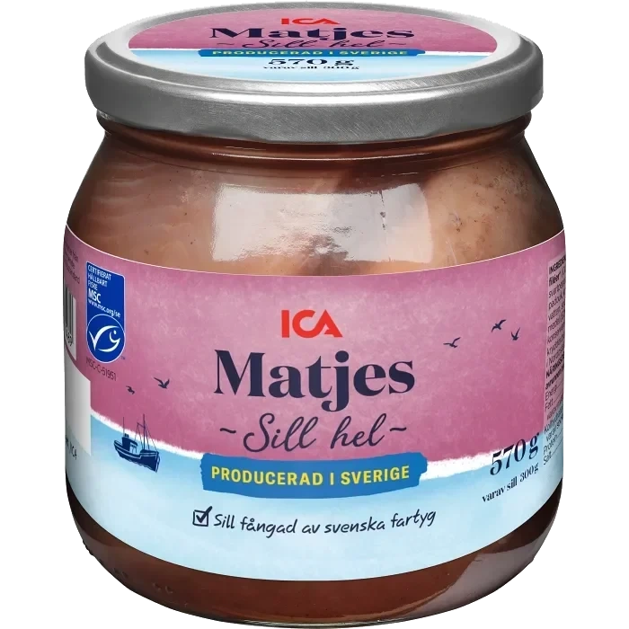 Matjessill hel 570g ICA