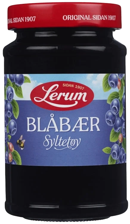 Blåbærsyltetøy Original 480g