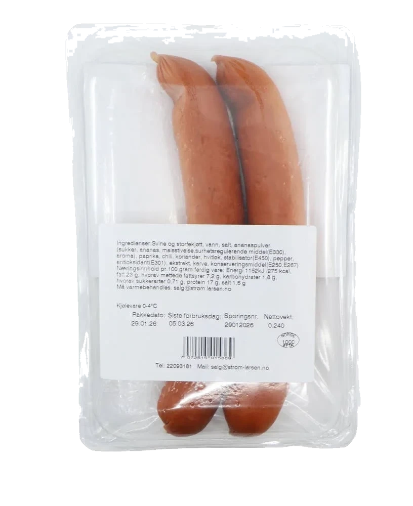 Al Pastor pølse