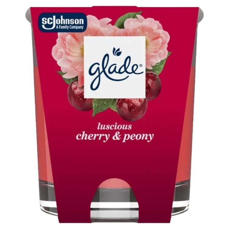 Glade Doftljus Cherry & Peony 112g