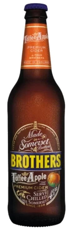 Brothers Cider Toffe Apple 0,5l flaske