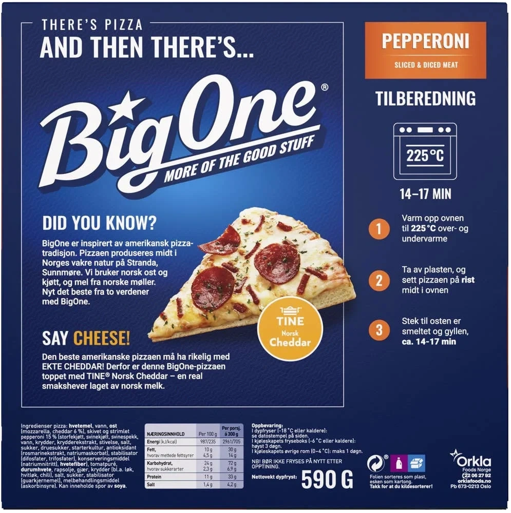 Big One Pepperoni Pizza