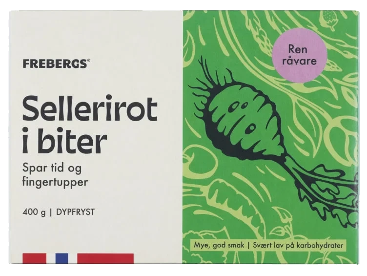 Sellerirot i Biter 400g Frebergs